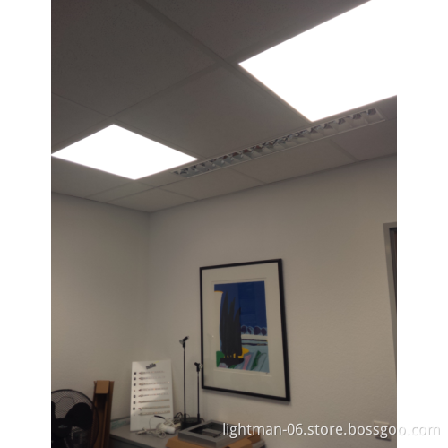 AC220-240V Recessed Backlit LED Flat Panel Light - 40W/48W, 595x595/600x600